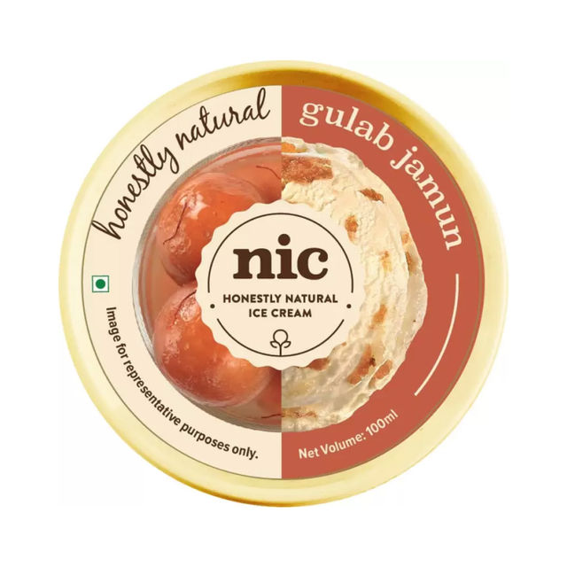 Nic Gulab Jamun Icecream Cup 100 ml Combo
