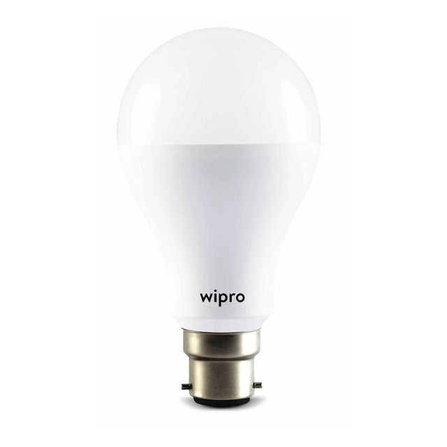 Wipro Garnet 15W LED Bulb | Cool Day White (6500K) | B22 Base