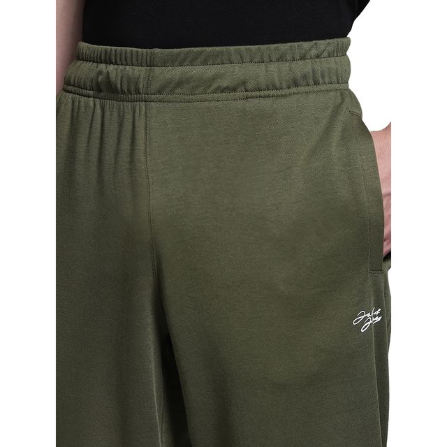 JACK & JONES Men's Regular fit Track Pant | Green - S