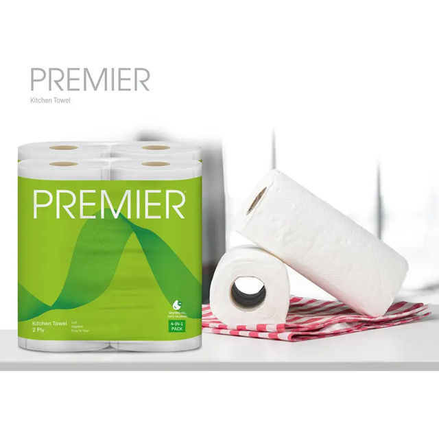 Premier Kitchen Towel Roll | Large 4 in 1