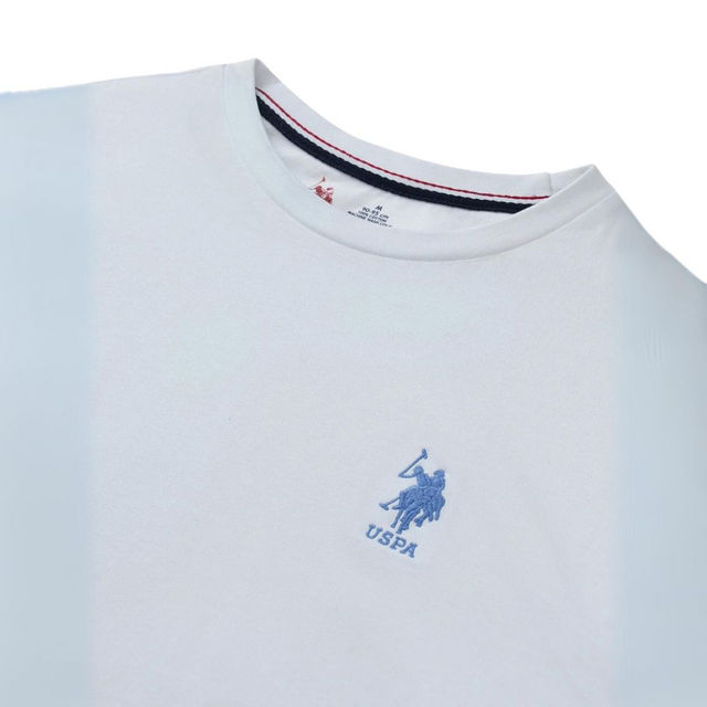 U.S. Polo Assn. Men's Solid T-shirt | White - M