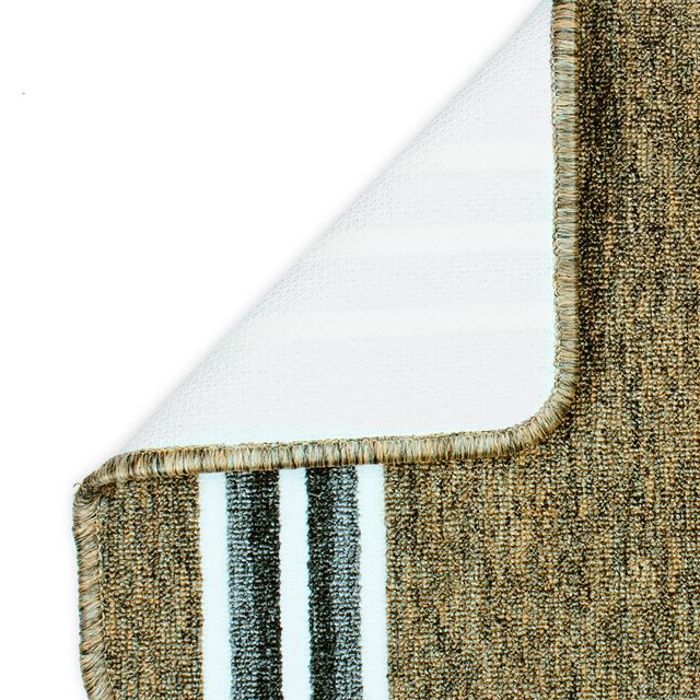 Bedspun Nylon Anti Slip Floor Mat - Brown