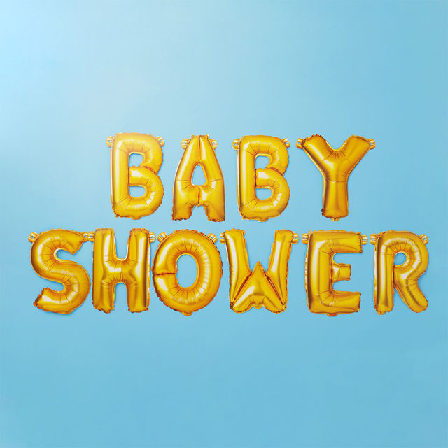 Propcon Baby Shower Paper Foil Banner
