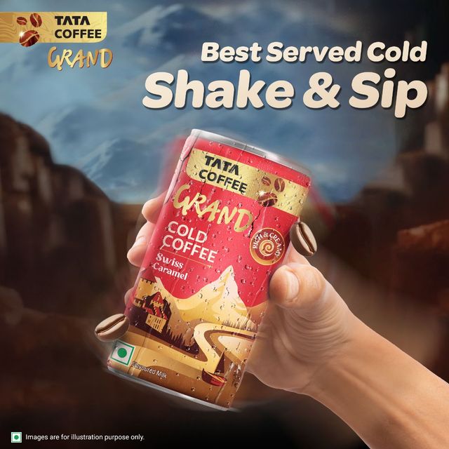 Tata Coffee Swiss Caramel Ready to Drink Cold Coffee