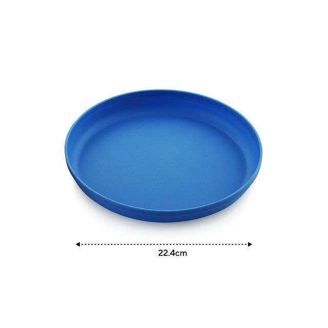 Mastercook Tit Bit Big Plates 6 Pcs Set Multi Colour