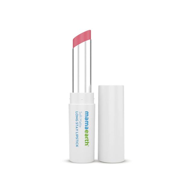 Mamaearth Soft Matte Long Stay Lipsticks - Berry Nude