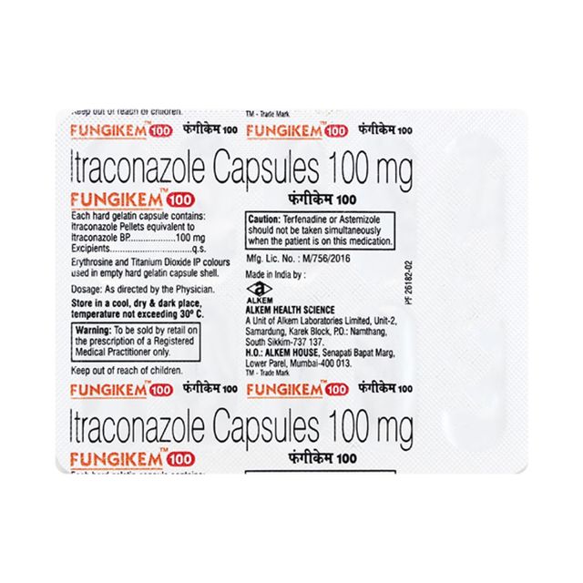 Fungikem 100 Capsules