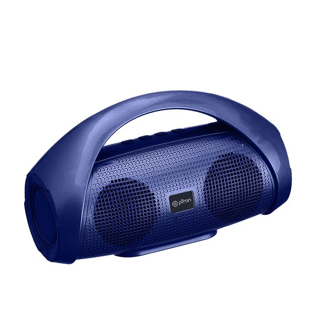 pTron Fusion Go 10W Portable Bluetooth Speaker | 6H Playtime | Immersive Sound & TWS Pairing - Indigo