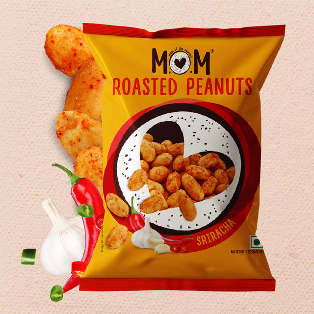 MOM Sriracha Roasted Peanuts 40 g Combo