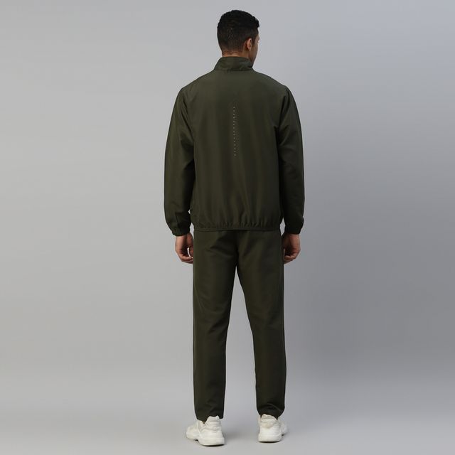 Dida Men's Sports Track Suit | Regular Comfortable Stretchable Dry-Fit | Green - XL