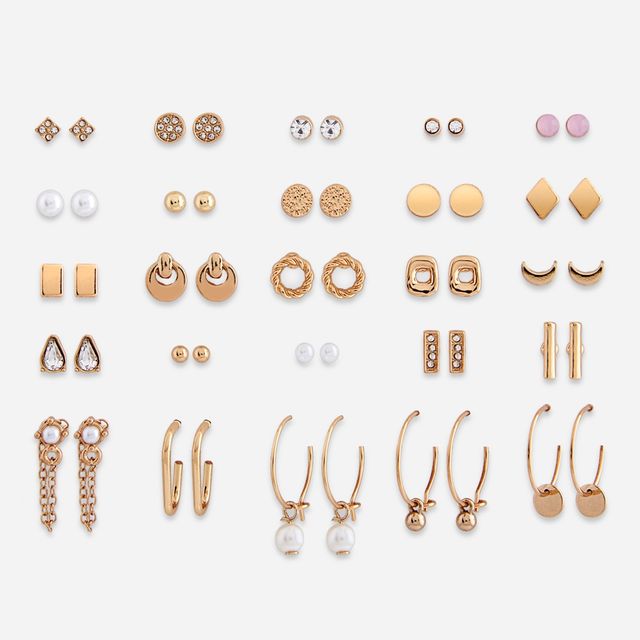 Toniq Women Set Earrings Gold-One Size
