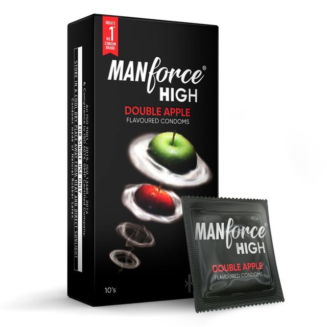 Manforce High Flavoured Condoms - Double Apple