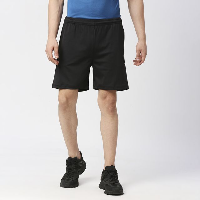 PlayR Men's Running Run Shorts 92% Polyester 8% Spandex | Black - S