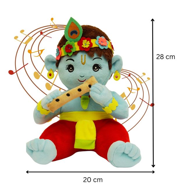 Panda's Box Mantra Chanting Baby Krishna | Medium - 30 cm