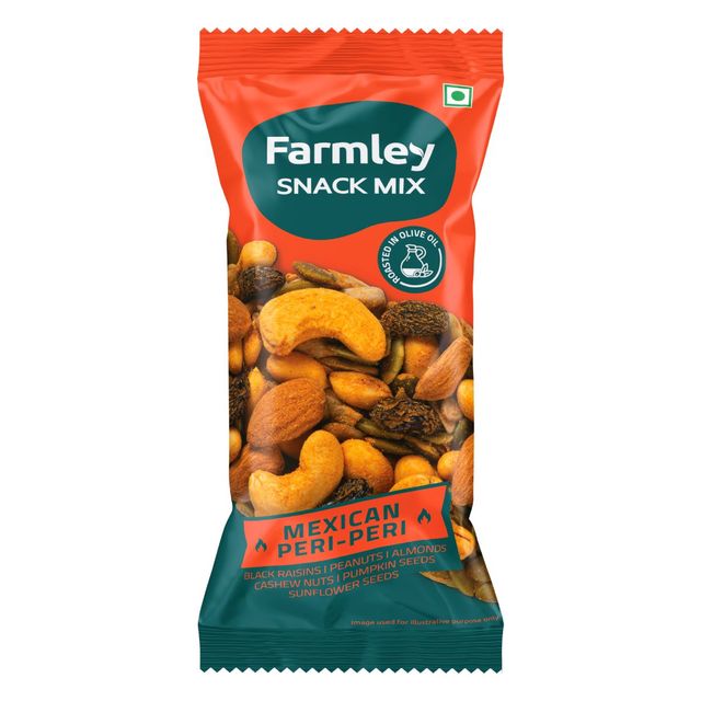 Farmley Snack Mix Dry Fruits- Mexican Peri Peri