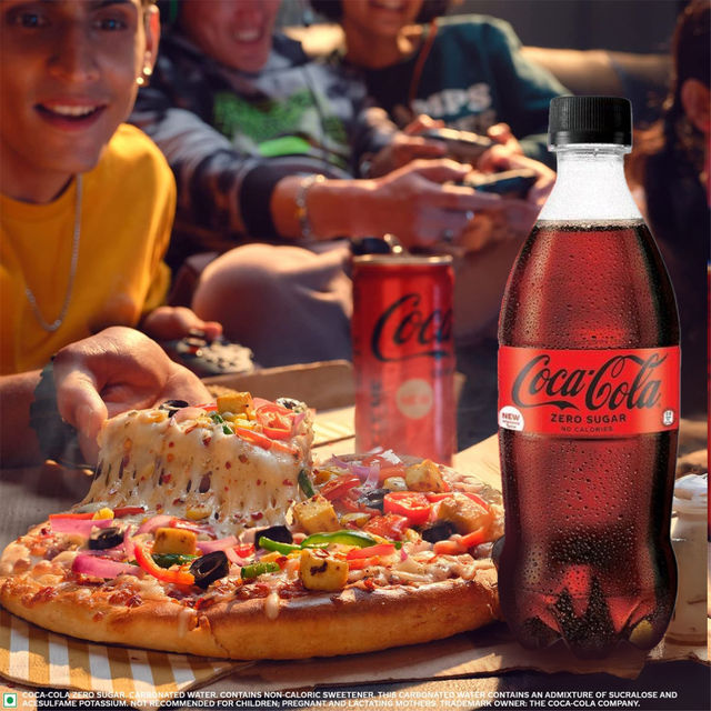 Coke Zero Cola Diet Soft Drink