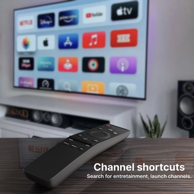 Ailkin Non-Voice Remote for Samsung LED Smart TV| Durable & Universal Compatibility
