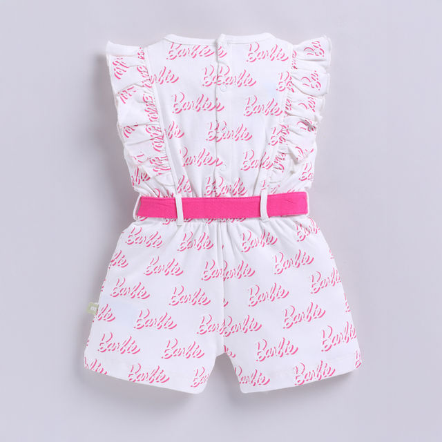 Mom's Love Girls' Printed Cotton Rompers - Buy at ₹398 Online