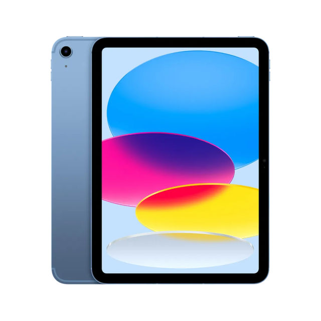 Apple iPad 10th Gen | 10.9" Liquid Retina Display | 64 GB ROM | 12MP Front and Back Camera | Blue
