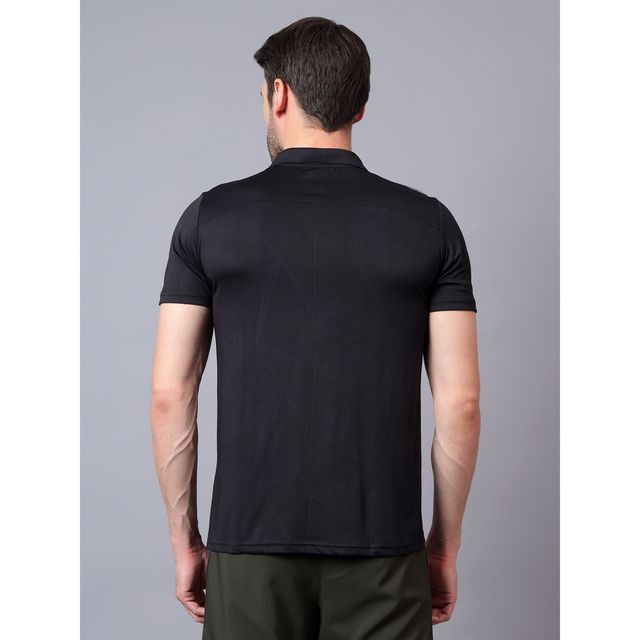 Shiv Naresh Men's T-Shirt | SNSPOLO24 | Black - L
