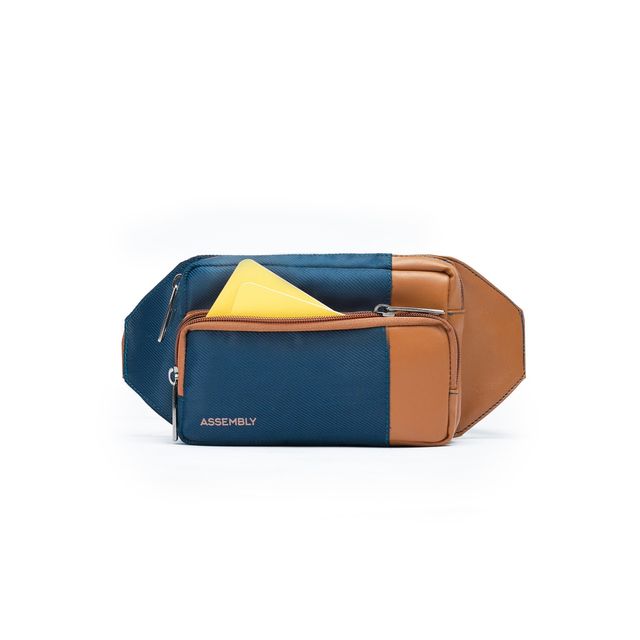 Assembly Flux Travel Fanny Pack - Blue