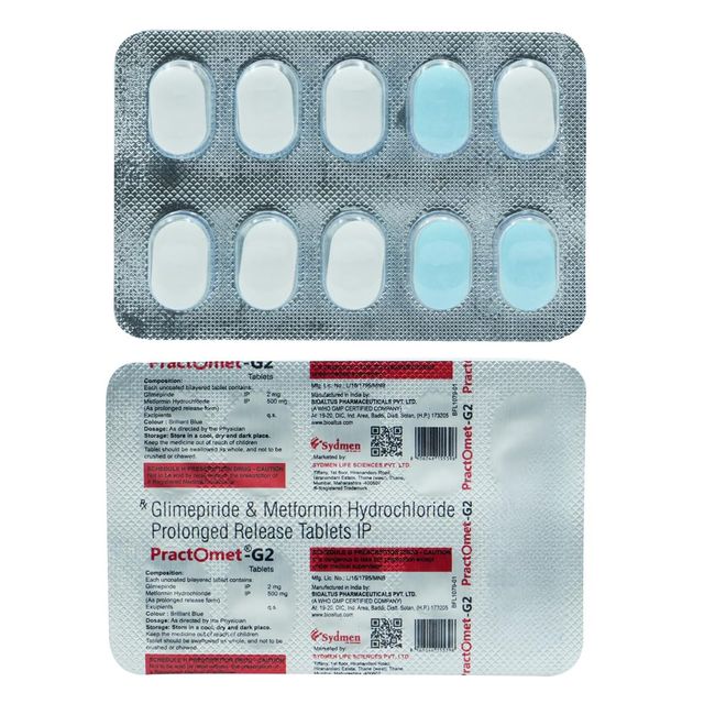 Practomet G 2mg Tablet