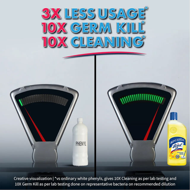 Lizol Citrus Floor Cleaner Liquid