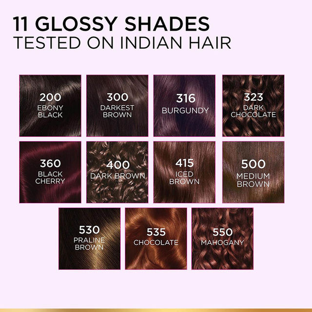 L'Oreal Paris Casting Creme Gloss Hair Color, Medium Brown 500