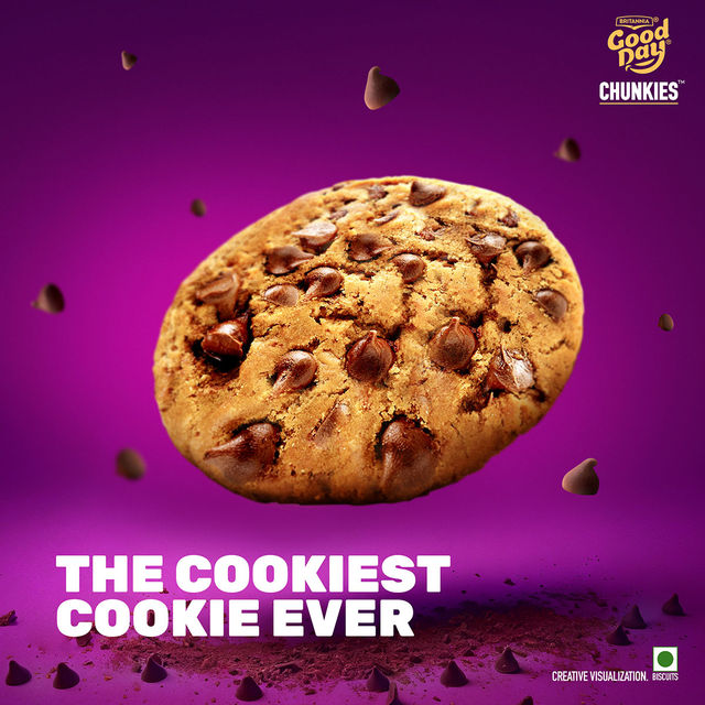 Britannia Good Day Chunky Chocolate Flavoured Biscuits | Preservative-free Combo