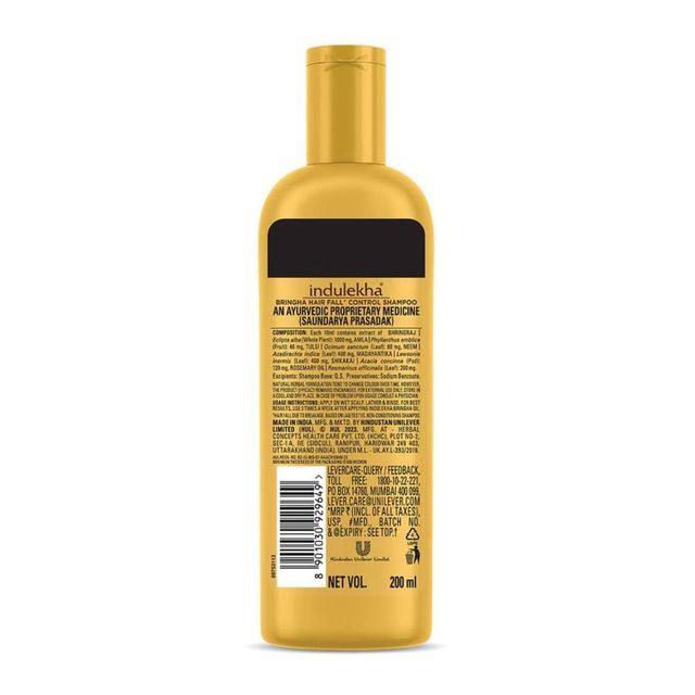 Indulekha Bringha Shampoo, Proprietary Ayurvedic Medicine for Hair Fall