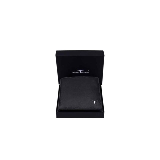Urban Forest Men's George Leather Wallet | Black