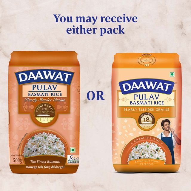 Daawat Pulav Basmati Rice | Long Grain