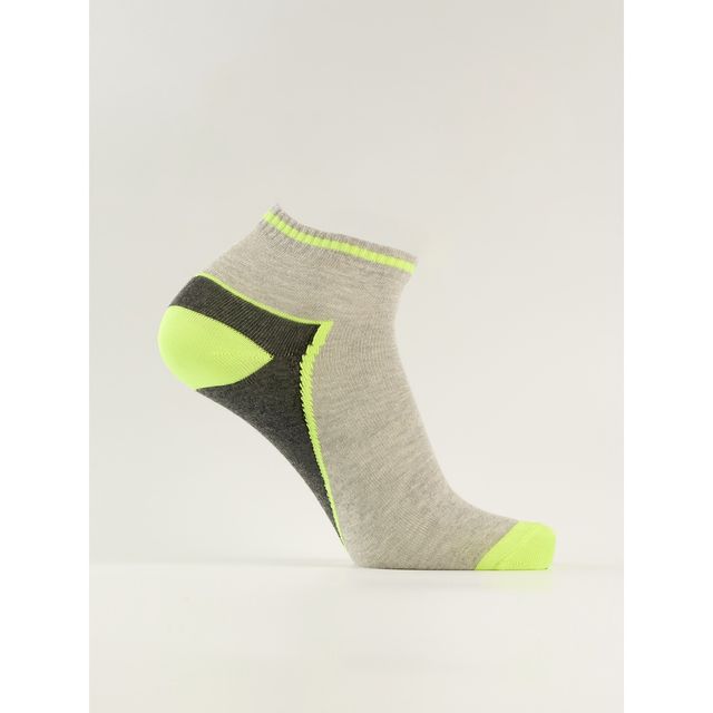 Lux Mozze Men's Solid Cotton Ankle Socks | Assorted - Free Size