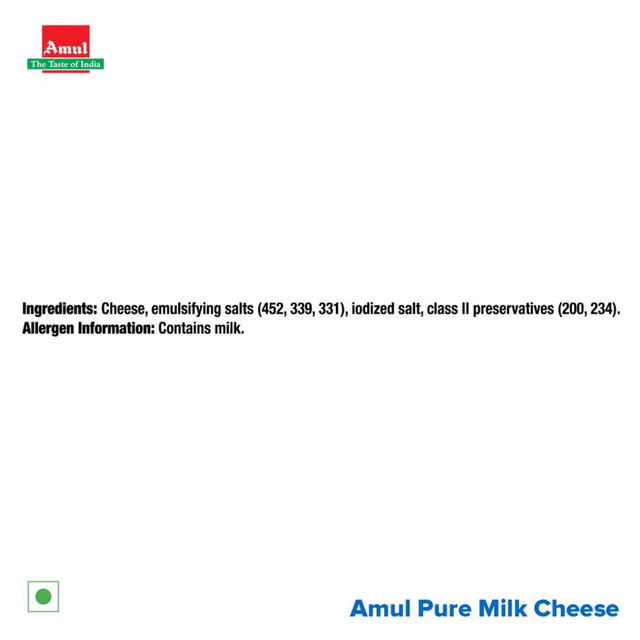 Amul Processed Cheese Cubes(200gms) & Amul Butter - Pasteurised(100gms) Combo
