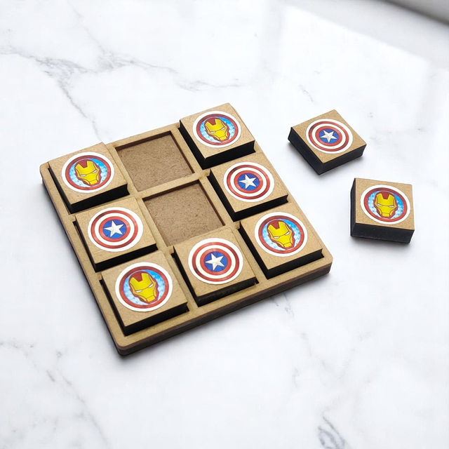 Ratna's Marvel-Avengers Tic Tac Toe