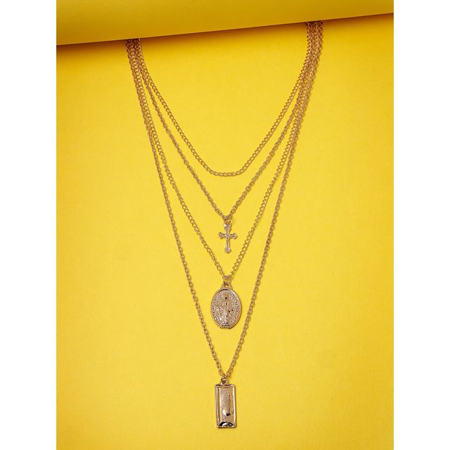 Scintillare By Sukkhi Most Beautiful Fashionable Multilayered Pendant Necklace For Women