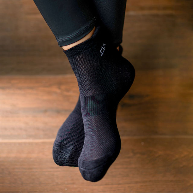 Heelium Men's Solid Bamboo Ankle Socks | Assorted - UK 7 - 11