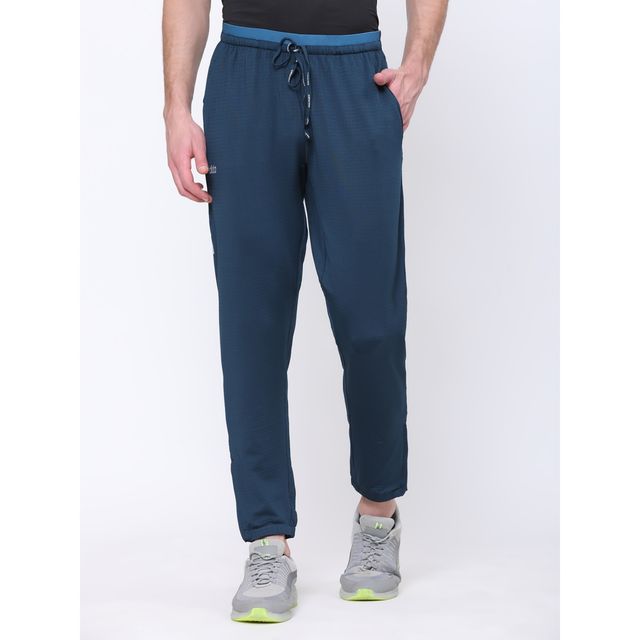 Dida Men's Track Pant Regular Comfortable Stretchable Dry-Fit | Blue - M