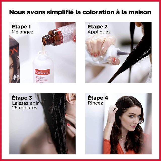 Revlon Colorsilk Hair Color with Keratin - Medium Golden Brown