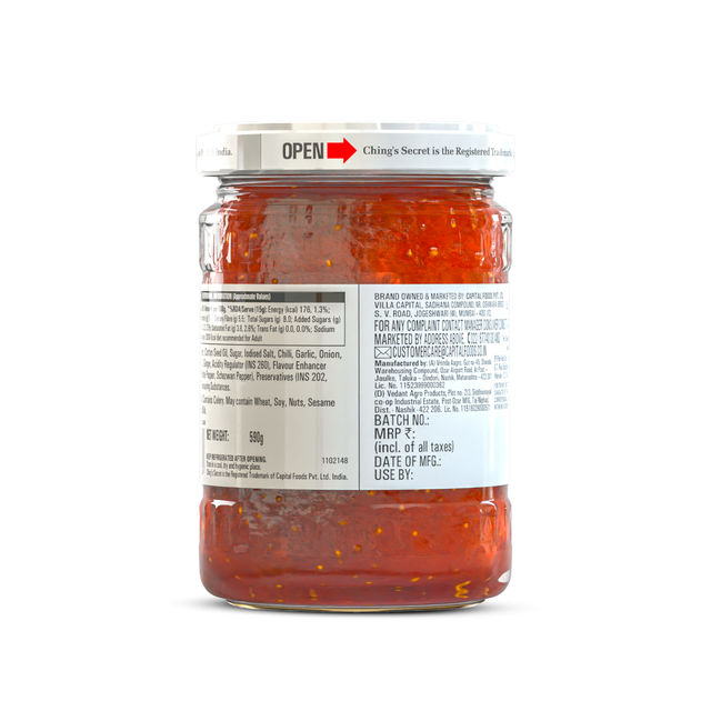 Ching's Secret Schezwan Chutney | Spicy And Tangy | Dip | Spread | Cook 590 g Combo