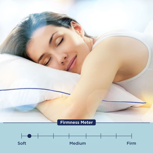 The Sleep Company Pack of 2 Super Soft Microfiber Pillow by TSC