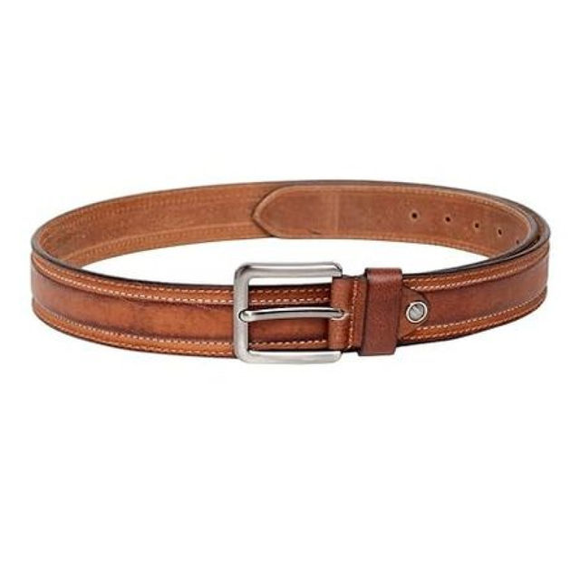 Teakwood Men's Leather Belt | Tan - 36 Inches