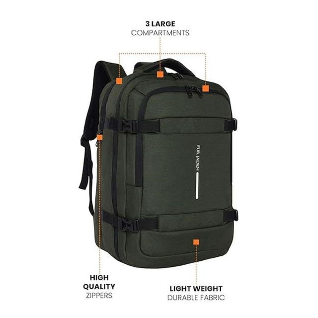 Buy Fur Jaden 36 L Weekender Travel Laptop Backpack with Anti