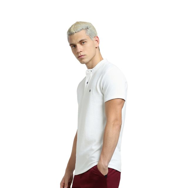 JACK & JONES Men's Slim fit T-shirt | White - S