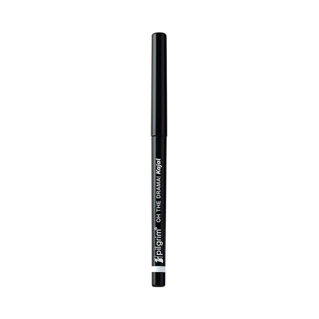 Pilgrim Kajal Black Mischief,Longlasting Formula, Lightweight,Water Proof, For Women