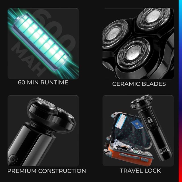 Urbangabru Trimfinity 3-in-1 Face Trimmer by Urbangabru - Shaver | T-Blade Beard Trimmer