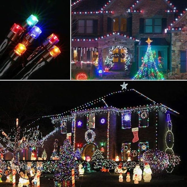 Desidiya Multicolor Decorative Led Lights With Adapter- 40Meters, Colorful Illumination Multicolor