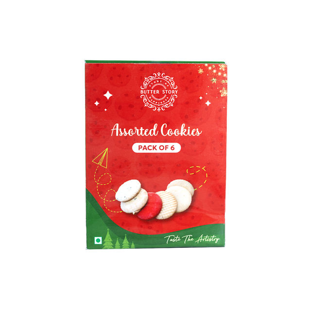 Butter Story The Baker's Dozen Christmas Box Assorted Biscuits | Preservative-free