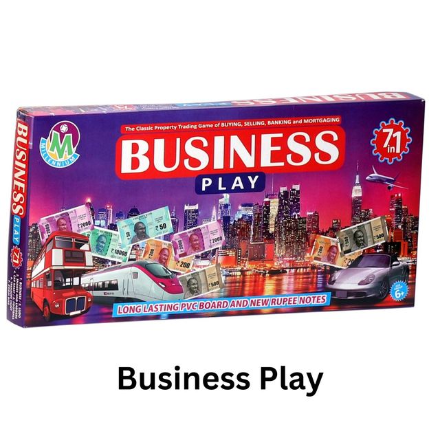 Millennium Business Play 7 in 1 Game P.v.c Board Notes Me-153