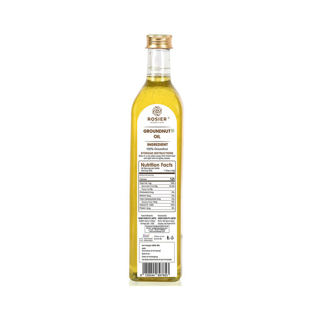 Rosier Stone Pressed Groundnut Oil Pet Bottle